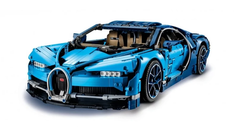 LEGO Technic Bugatti Chiron. Zdjęcie użyte za zgodą ©2021 The LEGO Group