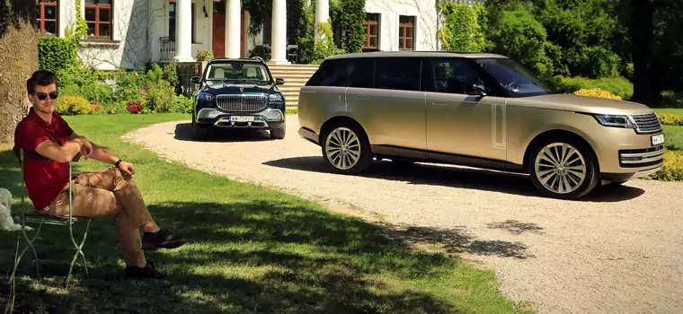 Range Rover i Maybach GLS to SUVy do bycia wożonym