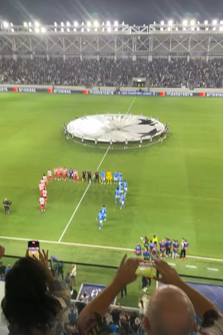 Miloš Biković na fudbalskom meču