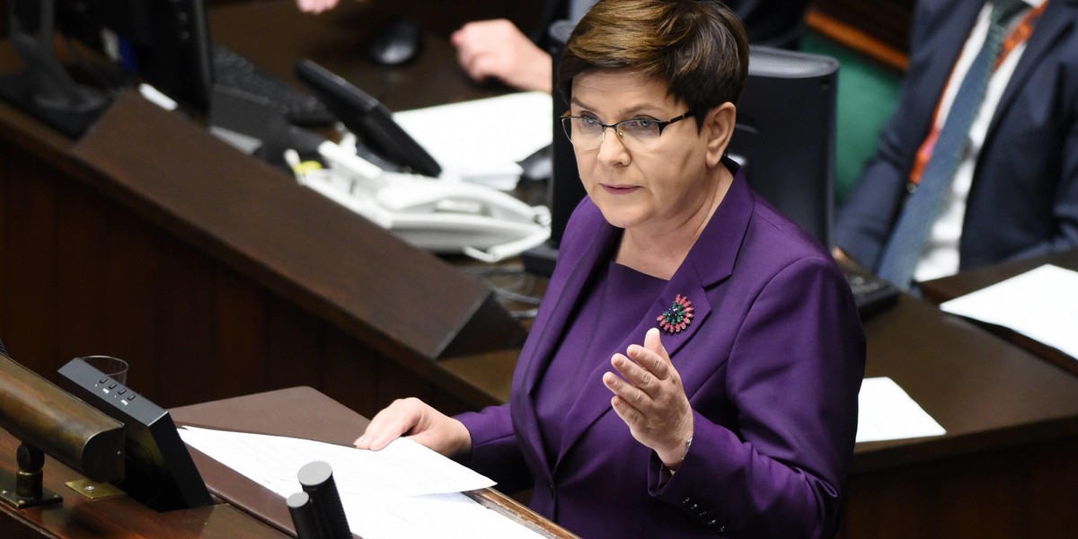 Premier Beata Szydło