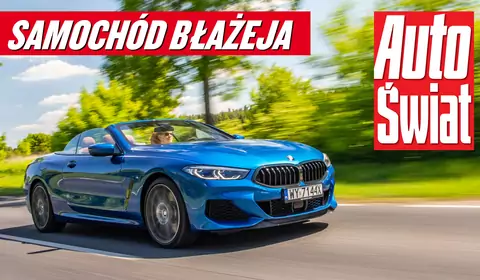 BMW M850i xDrive Cabrio - Samochód Błażeja