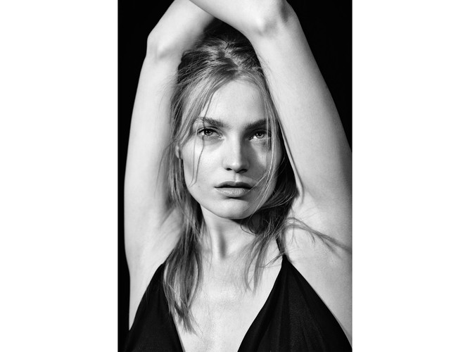 Anna Jagodzińska w kampanii Slava Varsovia