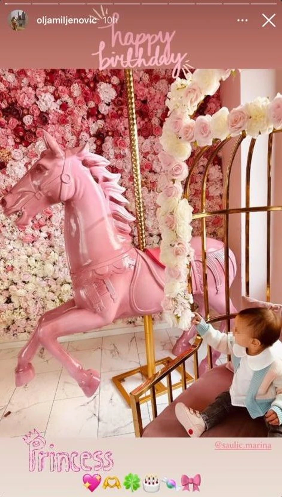 Prvi rođendan unuke Šabana Šaulića