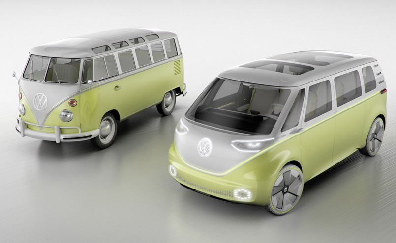 Volkswagen T1 i I.D. BUZZ