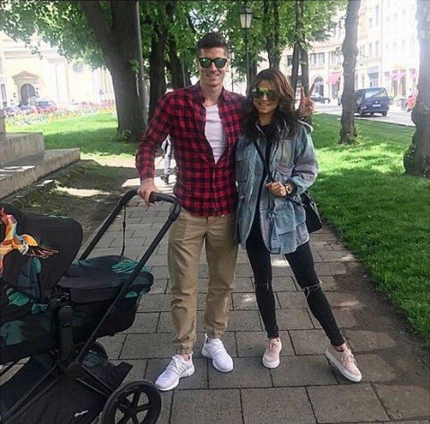 Anna i Robert Lewandowscy