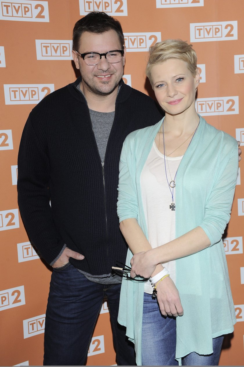 Tomasz Karolak i Małgorzata Kożuchowska