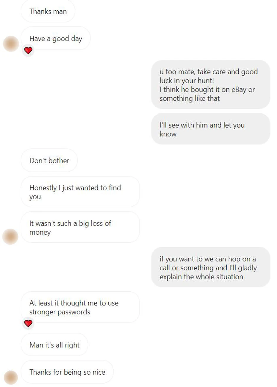 Italijan je shvatio da Ilija nije kriv za krađu njegovih podataka