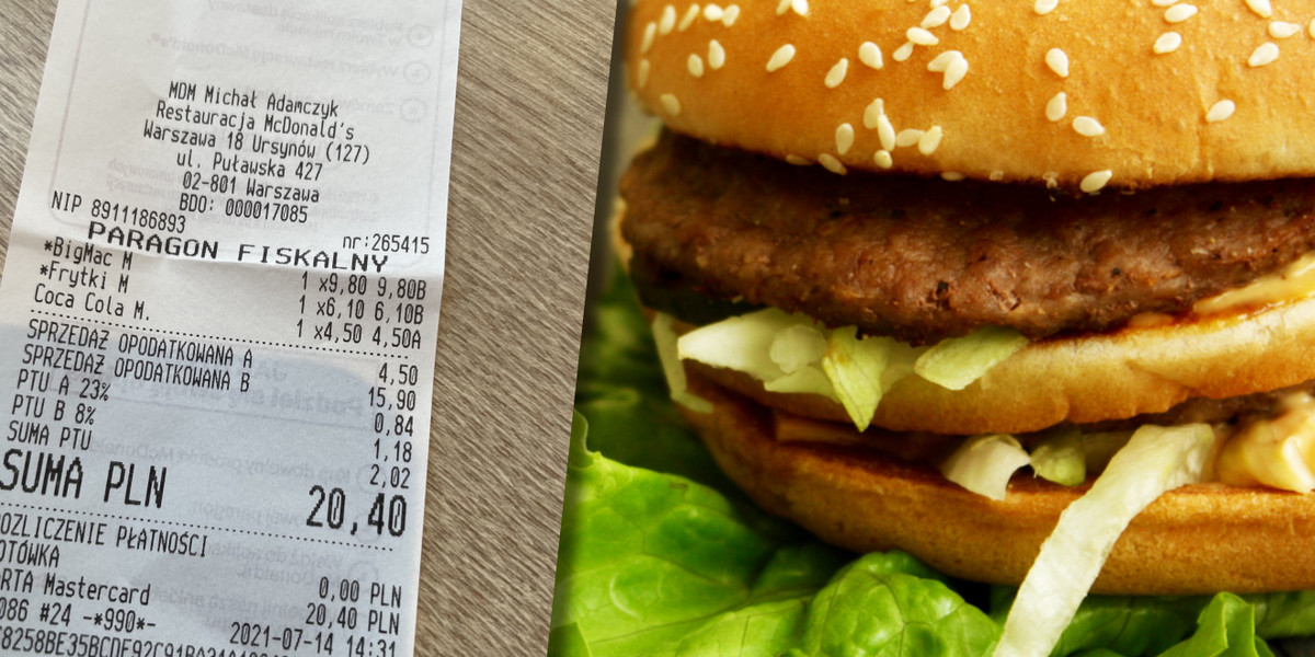 Ceny produktów w sieci McDonalds' traktowane są przez niektórych polityków jako "sprawdzian" aktualnego poziomu inflacji w Polsce.