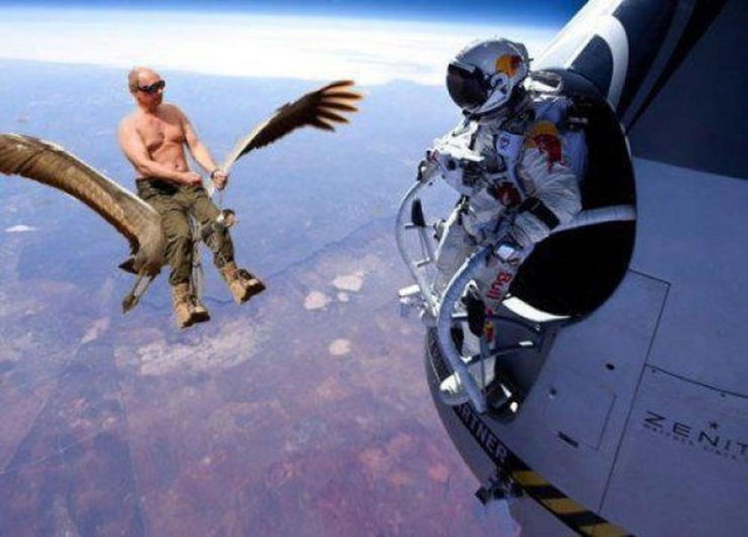 memy z Putinem