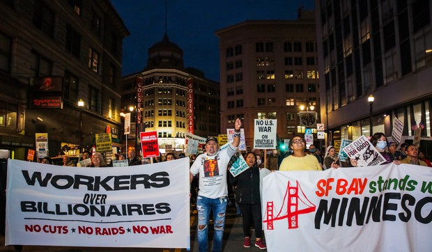Protest protiv ICE u San Francisku
