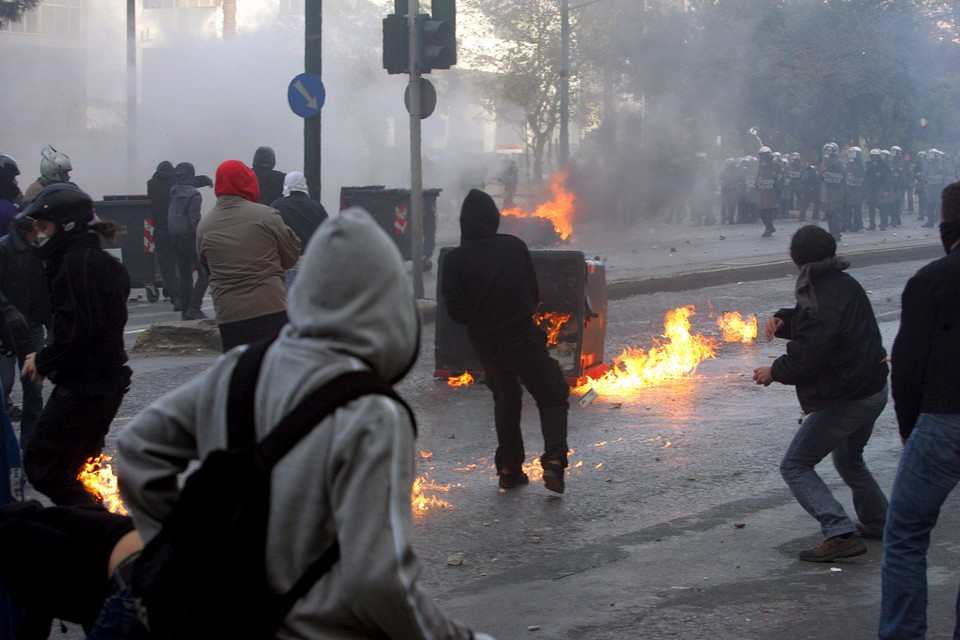 GREECE PROTEST