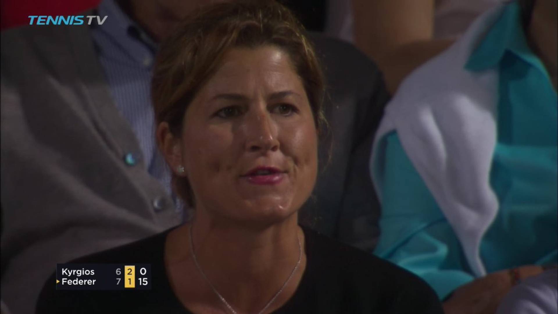 Mirka Federer izviždala tenisera usred meča