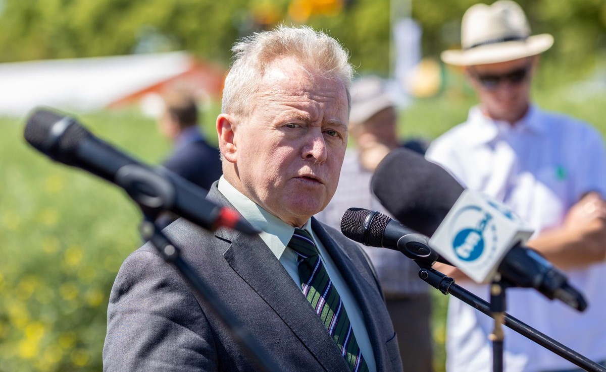 Komisarz UE ds. rolnictwa Janusz Wojciechowski