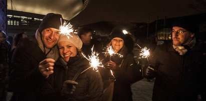Tak witaliście Nowy Rok w Katowicach