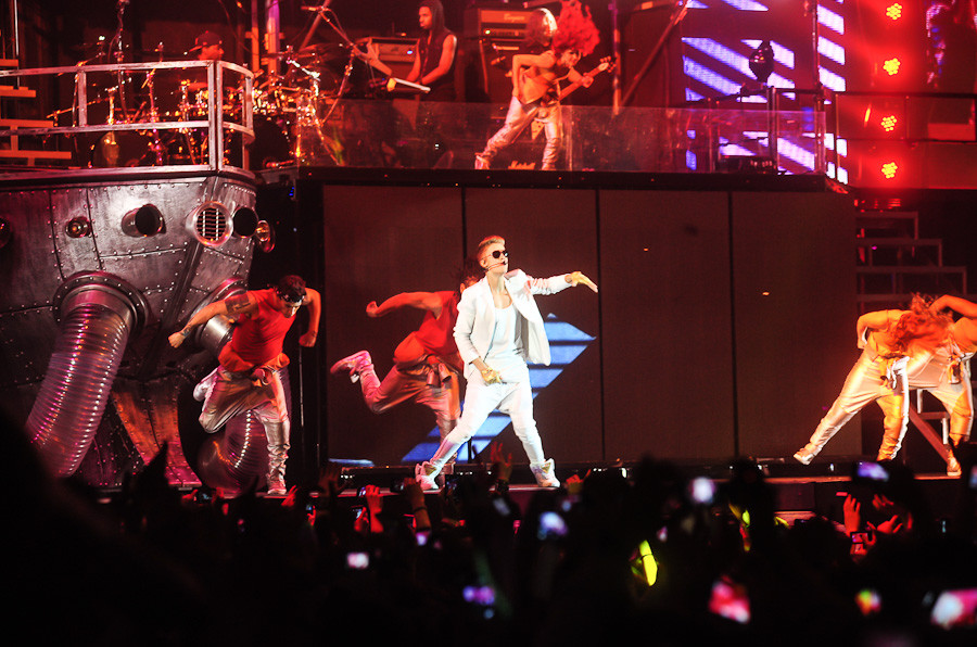 Justin Bieber koncert w Polsce [Łódź, Atlas Arena] (fot. Darek Kawka / Onet)