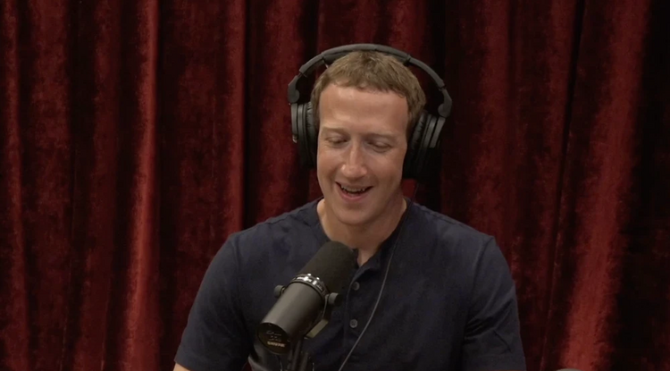 Mark Zuckerberg Joe Rogan podcastműsorában