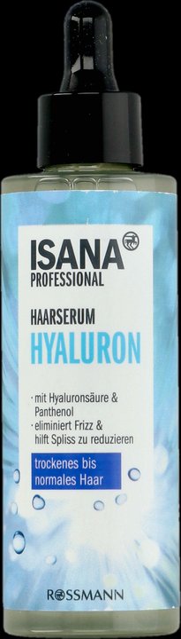 Isana Power Hyaluron serum do włosów (Cena: 14,99zł / 100ml)