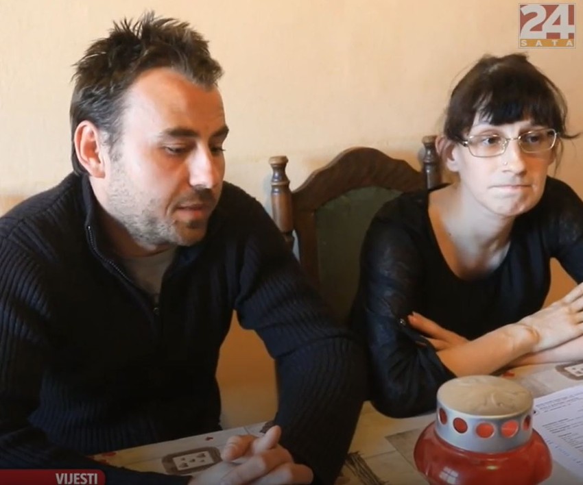 Roditelji preminule devojčice Ivan i Verona Kovačević