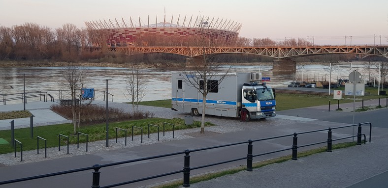 Za wejście na bulwary wiślane można dostać wysoką karę