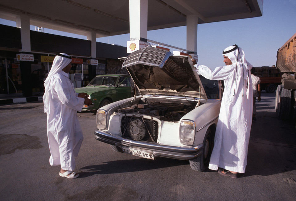 Codzienność mieszkańców Dubaju w latach 70. XX w.