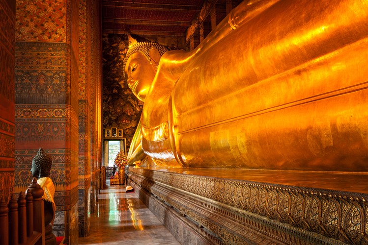 Świątyna Leżącego Buddy, Wat Pho, Bangkok, Tajlandia