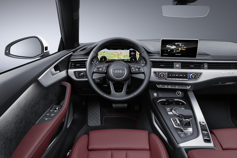 Kokpit nowego Audi A5 Cabrio