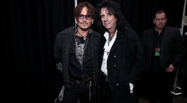 Alice Cooper és Johnny Depp