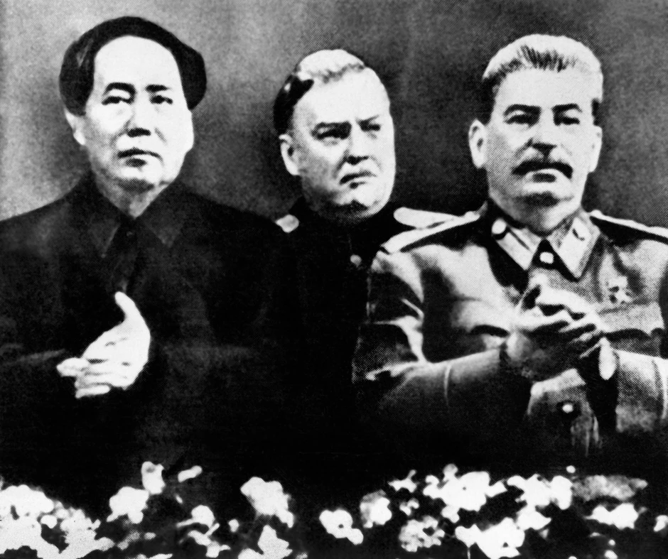 Mao Cedung i Josif Staljin u Moskvi 1949.