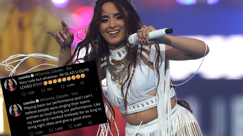 Camila Cabello zaatakowała kibiców Realu Madryt i Liverpoolu (twiitter.com/Camila_Cabello).