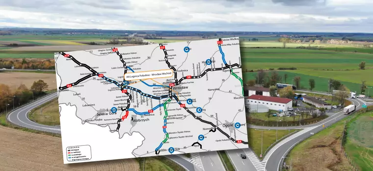 Autostrada A4 między Legnicą a Wrocławiem do remontu. Będzie trzeci pas