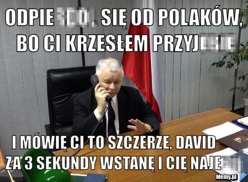 Jaroslaw Kaczyński rozmawiał z Davidem Cameronem