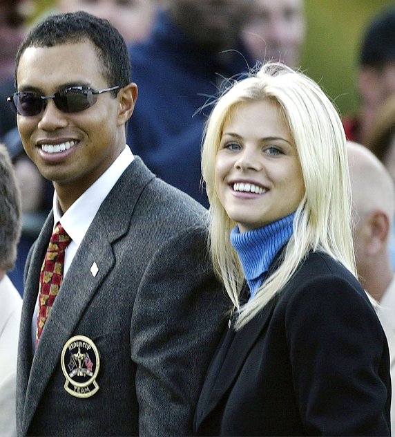 Tiger Woods i Elin Nordegren