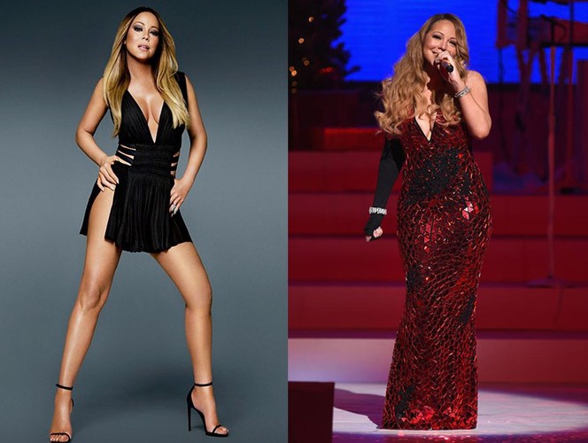 Mariah Carey z okładki i ta prawdziwa