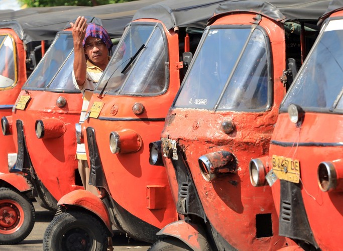 Taksówki w Dżakarcie w Indonezji