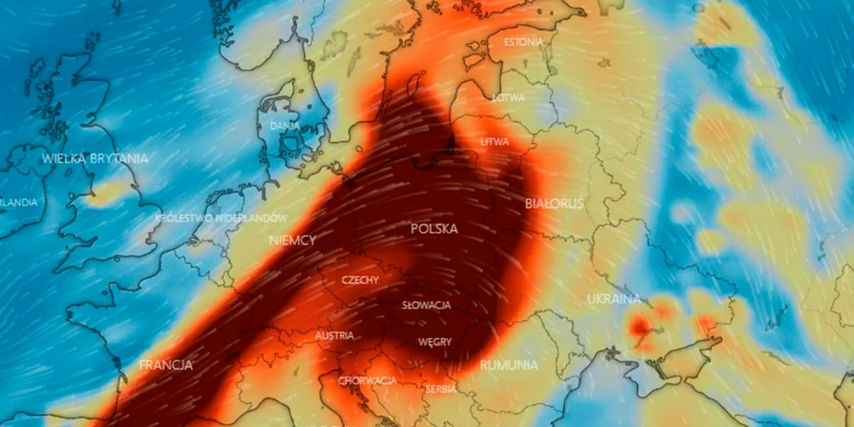 Toksyczna chmura nad Polską. 