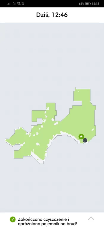 iRobot Home - mapa parteru