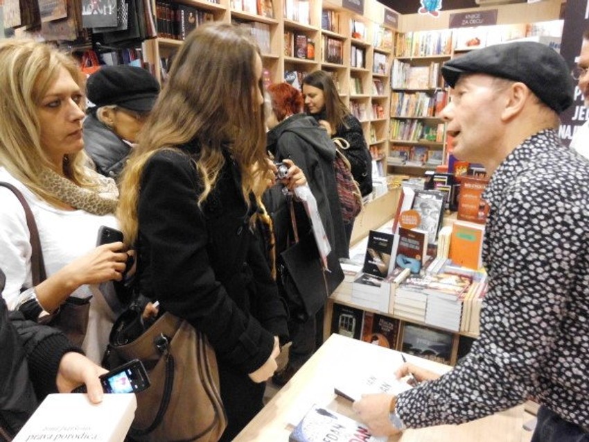 Toni Parsons sa čitaocima u Nišu