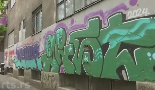 Grafiti u Cvijićevoj