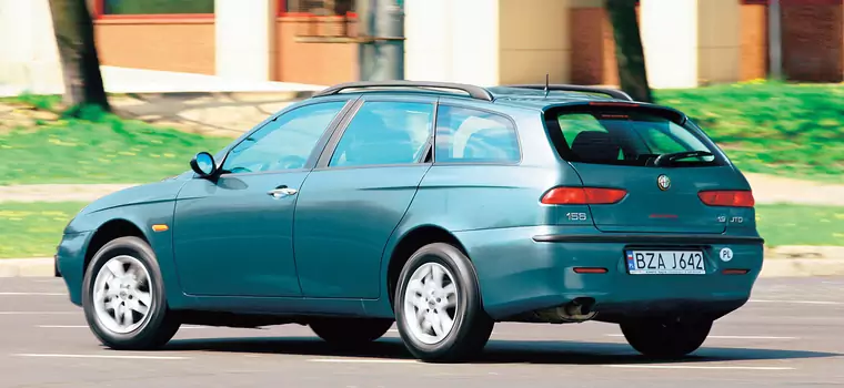 Z Archiwum Auto Świata: Alfa Romeo 156 SW 1.9 JTD - piękne kombi dla aktywnych