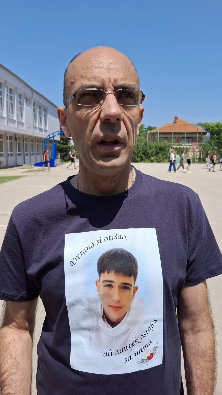 Mića Simić, otac ubijenog Andreja Simića