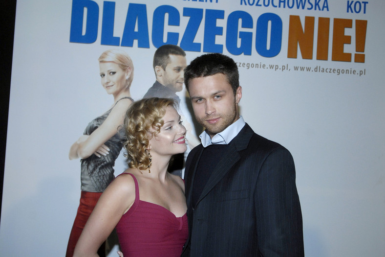 Iza Miko i Maciej Zakościelny w 2007 r.