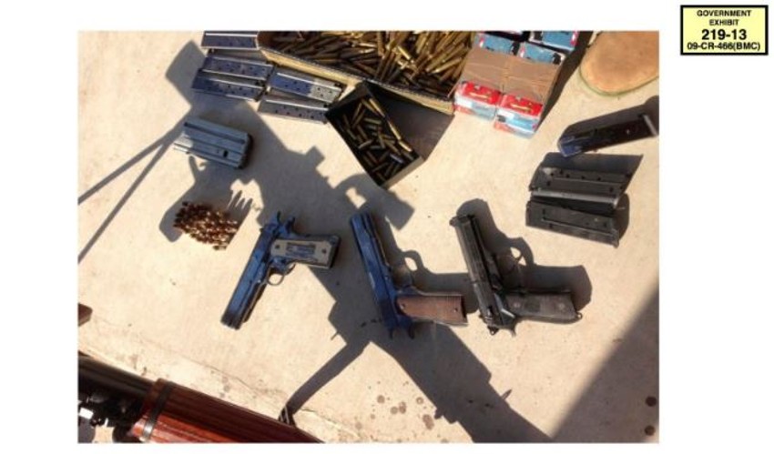 Oružje nađeno u skrovištu "El Čapa"