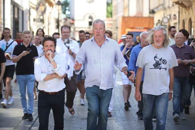 Clarkson, Hammond i May nadal w Polsce. Gwiazdy odwiedziły Kraków