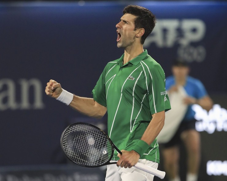 Novak Đoković u Dubaiju