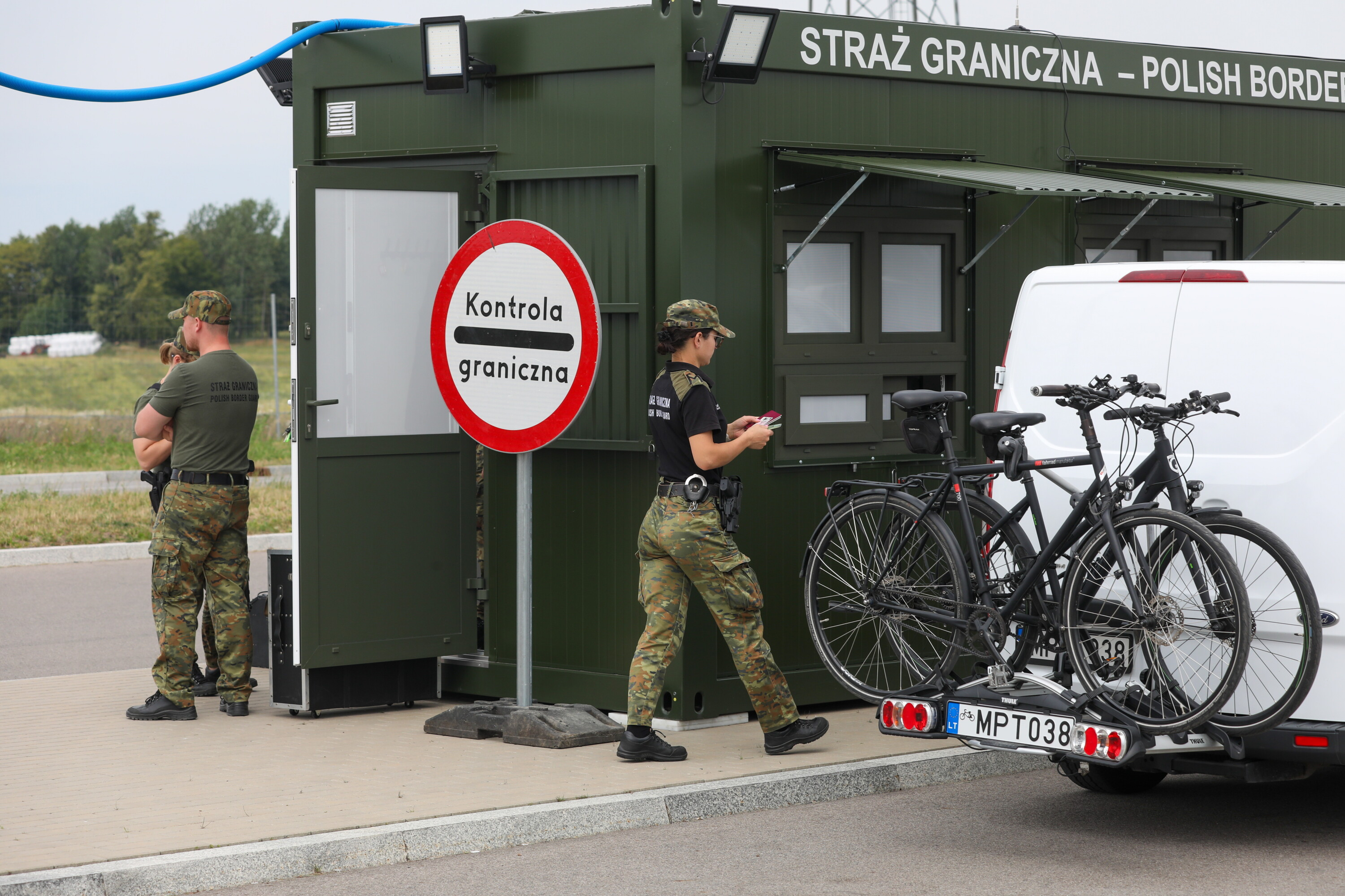 Granica z Litwą: 60 migrantów zatrzymanych w 2 tygodnie