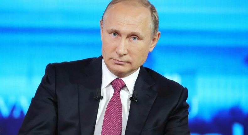 Russian President Vladimir Putin said the latest US sanctions over alleged election meddling are efforts to contain Russia