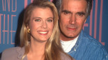 Katherine Kelly Lang i John McCook w 1992. r.