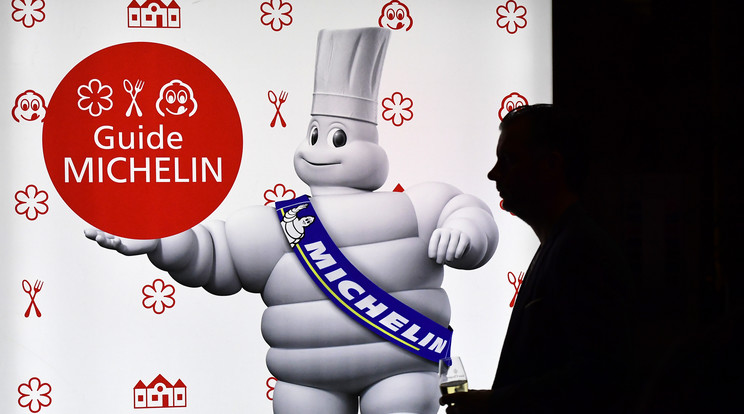 Michelin csillag (Képünk illusztráció!) / Fotó: AFP