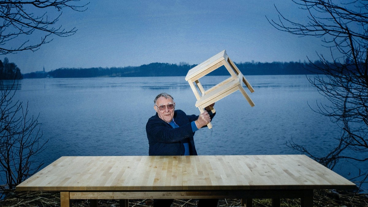 Ingvar Kamprad nad Jeziorem.