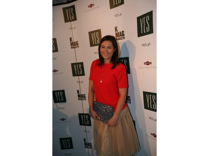 Gwiazdy na 30 urodzinach firmy Yes: Beata Sadowska.